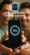 Wireless Reverse Charging الملصق