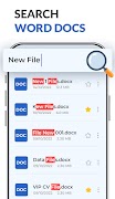 برنامه‌نما Word Reader Office Docs Viewer عکس از صفحه