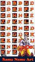 Sri Rama Name Art & DP Maker imagem de tela 2