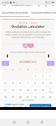 Ovulation Cycle tracker تصوير الشاشة 3
