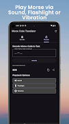 برنامه‌نما Morse Code: Learn & Translate عکس از صفحه