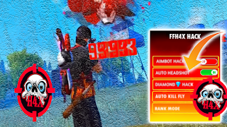 FFh4x mod menu ff hack captura de pantalla 1