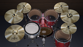 Simple Drums Basic - 3D Drums скриншот 3