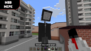 Cameraman Mod for Minecraft plakat