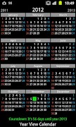 Year View Calendar & Widget imagem de tela 1
