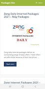 2 Schermata Packages Site