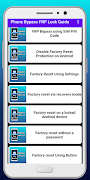 Phone Bypass FRP Lock Guide imagem de tela 5