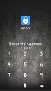 برنامه‌نما AppLock Theme Horror Skull عکس از صفحه