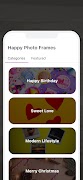 Happy Birthday Frames syot layar 1