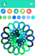Paint page - Pattern Draw app 截圖 2