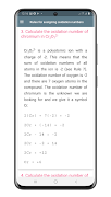 2 Schermata Chemistry Oxidation Numbers