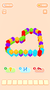 Cube Color Match 3D imagem de tela 2