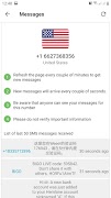 Virtual Number - Receive SMS O تصوير الشاشة 3