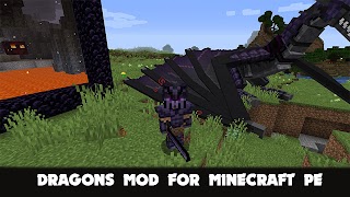 Dragon Mod for MinecraftPE پوسٹر