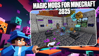 Poster Magic Mods for Minecraft 2025