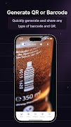 Grooz QR Reader - Barcode Scan ภาพหน้าจอ 1