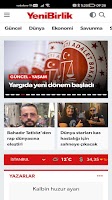 Yeni Birlik Gazetesi 海報