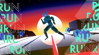 Synthwave Runner Affiche