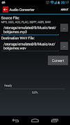 Audio Converter screenshot 1