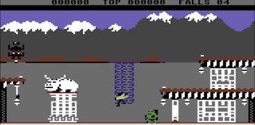 C64 Bruce Lee スクリーンショット 2