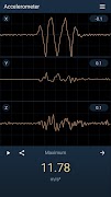 Accelerometer ภาพหน้าจอ 1