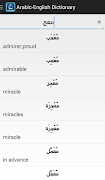 Arabic-English Dictionary Beta screenshot 4