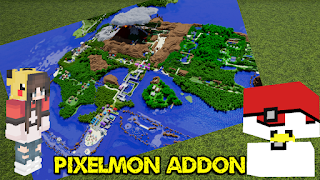 Pixelmon Mod Adventure MCPE screenshot 4