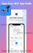 Oppo Enco W31 Earbuds AppGuide تصوير الشاشة 2