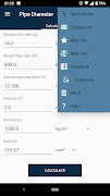Pipe Diameter Calculator スクリーンショット 2