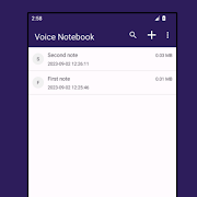 پوستر Voice notebook