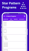 C Pattern Programs Screenshot 2