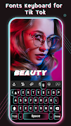 Fonts Keyboard for Tik Tok - TicToc Fonts ポスター