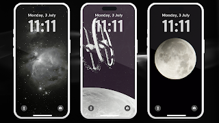 برنامه‌نما Space Wallpapers عکس از صفحه