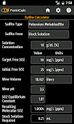 FermCalc Winemaking Calculator 截圖 4