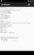 Font viewer スクリーンショット 3