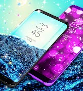برنامه‌نما Glitter live wallpaper عکس از صفحه