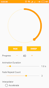 Circular Progress Library Demo اسکرین شاٹ 3