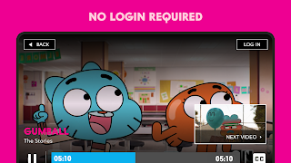 برنامه‌نما Cartoon Network App عکس از صفحه