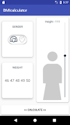 BMI Calculator imagem de tela 1