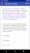 برنامه‌نما Test prep. for Google Professional Cloud Architect عکس از صفحه