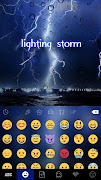 Lightingstorm Tastatur-Thema Screenshot 3