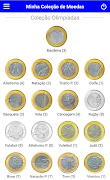Minha coleção de moedas-poster