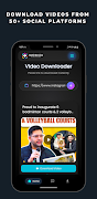 Descargador de vídeos Poster
