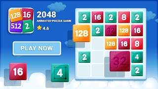 2048 : Animated Puzzle Game screenshot 4