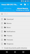 USB OTG File Manager for Nexus 스크린샷 2