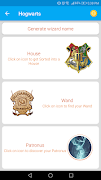 4 Schermata Sorting Hat