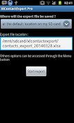 XlContactExport Pro screenshot 6