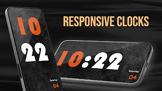 Huge Clock Fullscreen Display screenshot 1