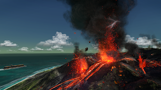 Mega Volcano - Fire and Fury screenshot 2