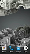 Motorcycle Engine V6 3D LWP ภาพหน้าจอ 4
